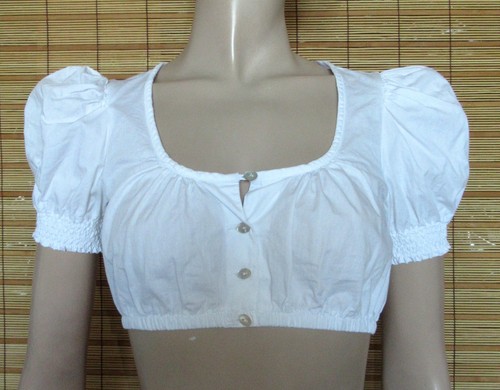 Weisse dirndlbluse - weisse,