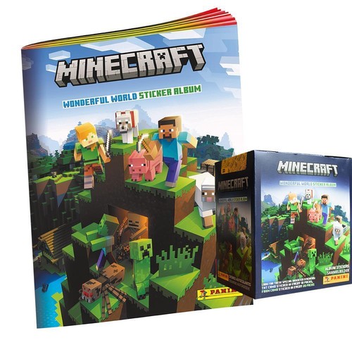 Panini minecraft sticker - minecraft,