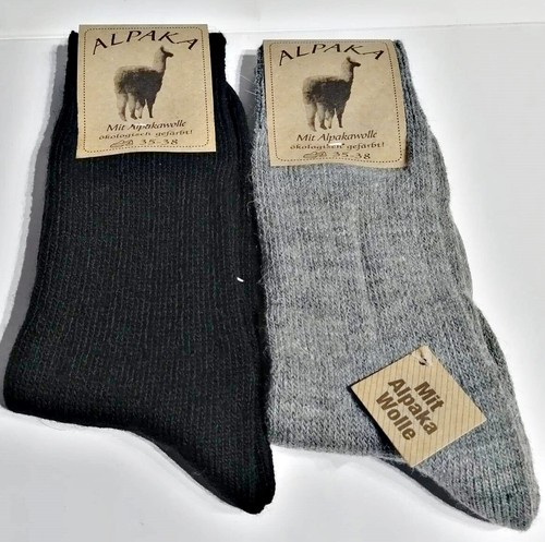 Alpaka socken 2paar premium - alpaka,