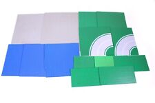 14 tlg. Set Lego Grundplatten 38x38 / 25x25 / 25x12 cm Bauplatten Vintage