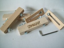 Knapp Frässchablone Zubehör Set  für Schablone Fräslehre Holz Verbinder System