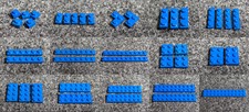 Lego Basic Platte Platten blau