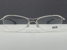 Freudenhaus Brille Herren Damensilber chrome oval Orion 365 NP:239€
