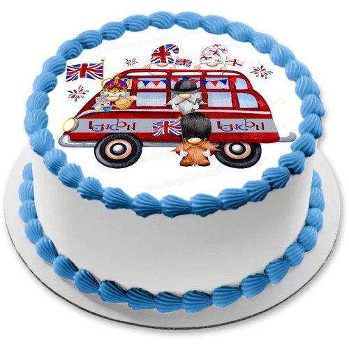 London cake topper - uk,