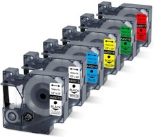 Schriftband für Dymo D1 45013 S0720530 12mm 9mm 6mm LabelManager 160 LabelPOINT