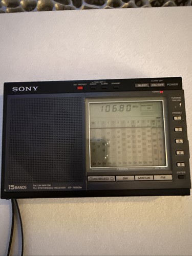 Sony icf sw7600da - sony, icf-sw7600da