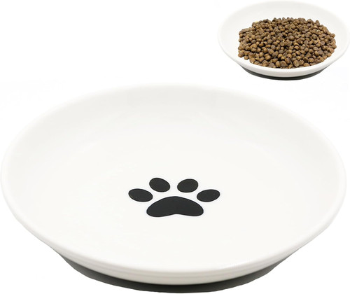 Katzennapf flach keramik - flach,