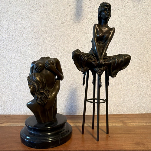 2er set skulpturen statue - 2er-set, skulpturen/statue