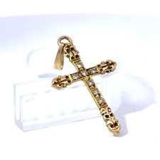 14k Gelbgold Vintage Diamant