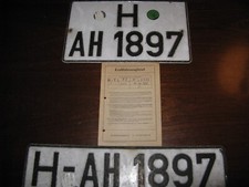 KFZ Kraftfahrzeugbrief Renault R4 Erstzulassung 1969