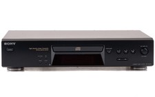 Sony CDP-XE370 CD Player schwarz/ Toslink CD-R RW / gewartet 1 Jahr Garantie [2]