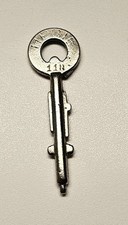 alter orig.Schlüssel f. Fahrrad-Schloss-Speichenschloss HEBIE # 11N