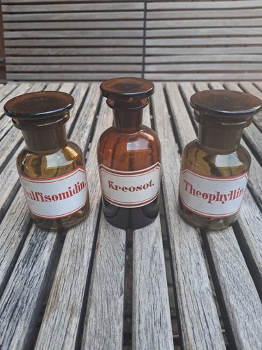 Apothekerflasche 100 braun - apothekerflasche,
