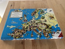 Europareise Ravensburger 1954 Brettspiel Gesellschaftsspiel Vintage Klassiker 