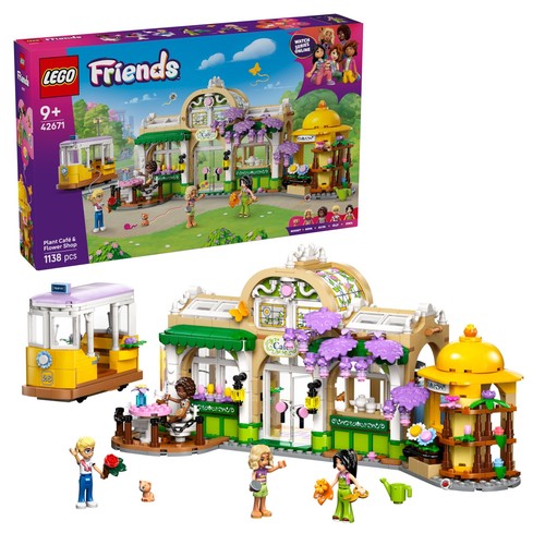 Lego friends pflanzencafé - lego,