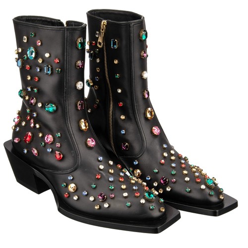 Dolce gabbana kristall leder - kristall,