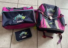 Scout Sunny Schulranzenset Cool Princess 3-teilig guter Zustand