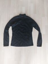 Icebreaker Halfzip 1/2zip Longsleeve Shirt 200  Gr. L Schwarz Black
