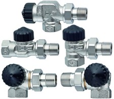 Heimeier Thermostatventil 3/8" 1/2" 3/4" 1" 1 1/4" Eck Winkeleck Durchgang Axial