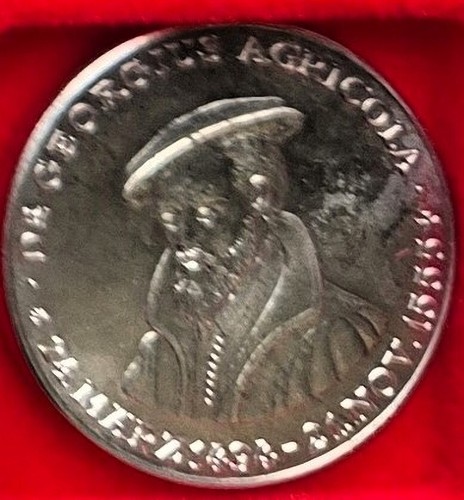 Bergbau medaille georg - medaille,
