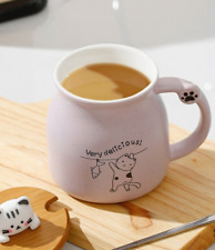 Süße Katzen Tasse mit Deckel