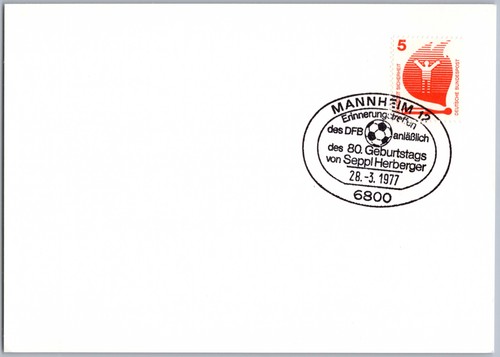 Karte sst sonderstempel - karte,