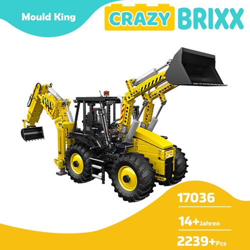 Mould king 17036 baggerlader - 17036,