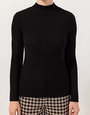 STEFFEN SCHRAUT Pullover Stehkragen. 38 Schwarz