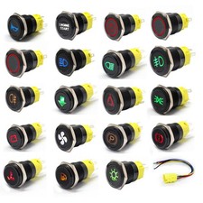 19MM Edelstahl LED Drucktaster