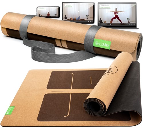 Backlaxx yogamatte kork - backlaxx®,