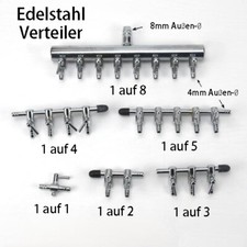 Edelstahl Verteiler für