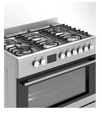 Gasline Gourmet GAG906GOXEL 90cm Gasstandherd Elektro-Backofen Erdgas /LPG