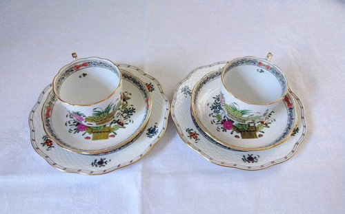 Herend indian basket 2 - herend,