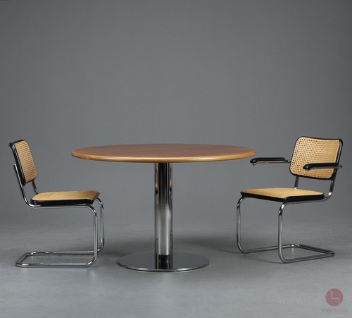 Thonet s1049 esstisch braun - s1049,
