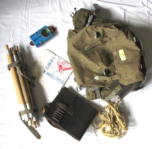 Nva ddr tornister zeltbahn - nva,
