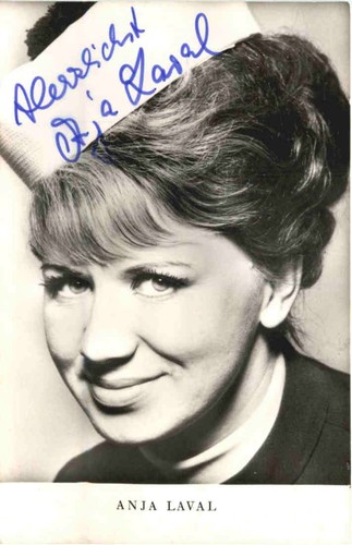 Anja laval mit autogramm - mit,