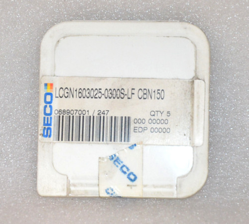 Seco wendeplatten - 5x,