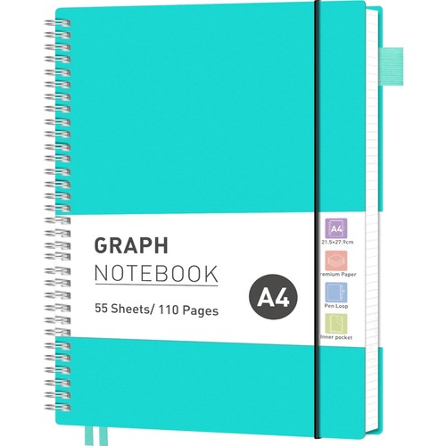 Notizbuch kariert - notizbuch,