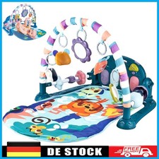Spielmatte mit Spielbogen für Baby mit Musik Spieldecke Krabbelmatte für Babys