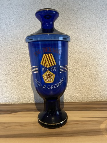 Nva glas vase - nva, ehrengeschenk