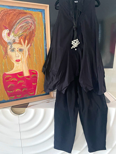 Transparente bluse tunika - transparente,