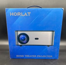 HORLAT Heimkino Projektor – 4K-Support / Full HD / WiFi / Bluetooth / 50% Zoom /