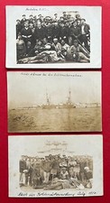 3 x Militär Foto AK 1. WK
