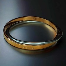 CALVIN KLEIN ARMREIF L/S BI-COLOR EDELSTAHL POLIERT