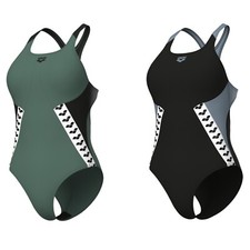 arena Stripe Badeanzug Schwimmanzug Wasseraerobic Pro Back für Damen Frauen 