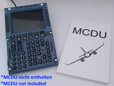 A320 MCDU Staubschutz Cover