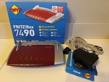 AVM Fritzbox 7490 VDSL/ADSL WiFi (Mesh) Gigabit Router FRITZ!Box 1.300 MBit/s