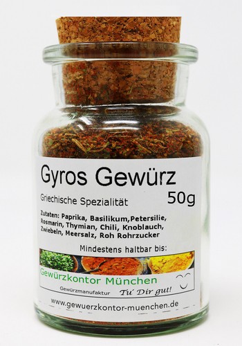 Gyros gewürz 50g - gyros,