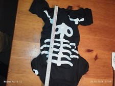 Hundekostüm Skelett