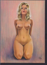 Ansichtskarte Erotik Akt